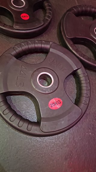 Discos de peso para gimnasio (2.5-25kg) 2,60€ kilo