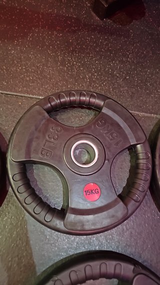 Discos de peso para gimnasio (2.5-25kg) 2,60€ kilo