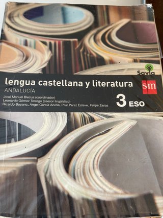 Lengua castellana y literatura, 3 ESO