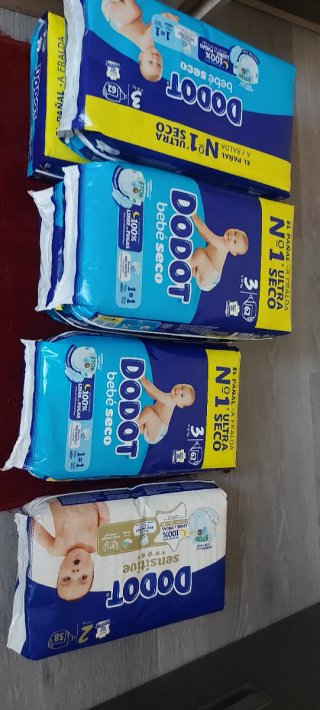 Pañales Dodot Talla 2 y 3