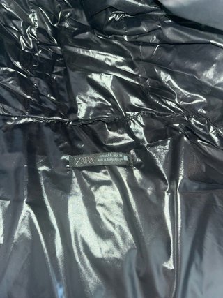 Puffer Negro Zara Talla S