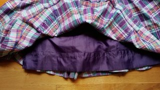 Vestido de Cordon a cuadros