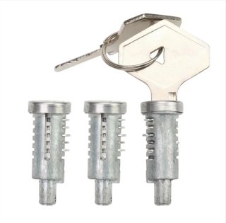 3 Serrature Renault 4 R4 R5 R6 R12 R15 17 Cilindri