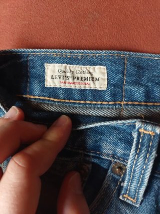 Pantalón corto Levi's W30 modelo 501 hombre azul