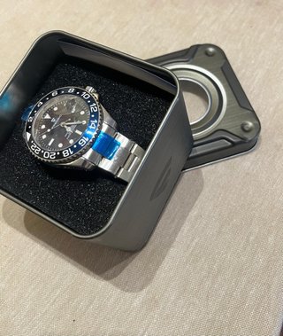 Reloj Frederic Mecánico Esqueleto Azul Plateado