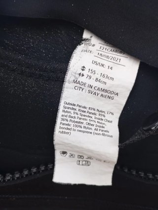 Traje Neopreno O'Neill Niño Talla 14 5/4 zip