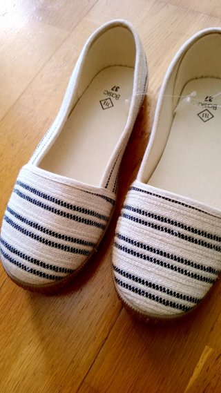 Alpargatas TEX Basic Rayas Talla 37