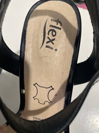 Sandalias charol Flexi Talla 38