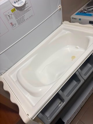 Cambiador bañera bebé con medidor