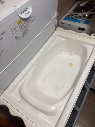 Cambiador bañera bebé con medidor