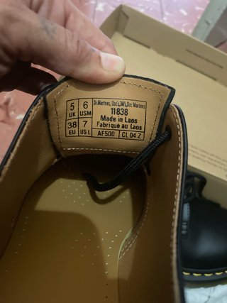 Dr. Martens Zapatos Negros Nuevos