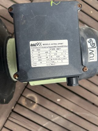 Bomba Piscina AstralPool Sprint 0,75kw