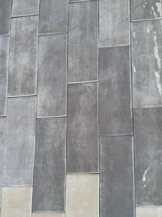 Azulejos color beige y gris