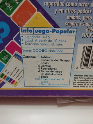 Juego de mesa Sin Palabras