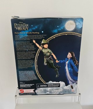 Muñecos Peter Pan y Wendy Darling Disney