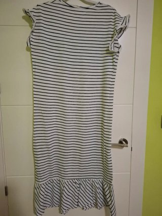 Vestido Sfera Rayas Largo T.S