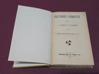 Cuestiones Candentes sobre Propiedad y Socialismo.
