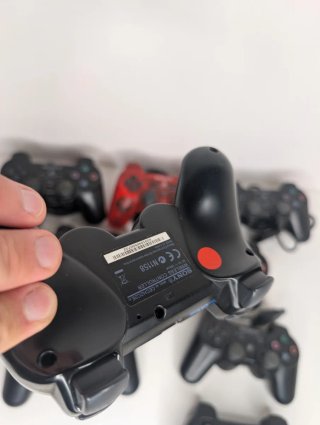 Lotto 9 controller PS2 PS3 pezzi ricambio