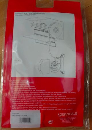 Recogedor Abatible Persiana Gaviota C-22