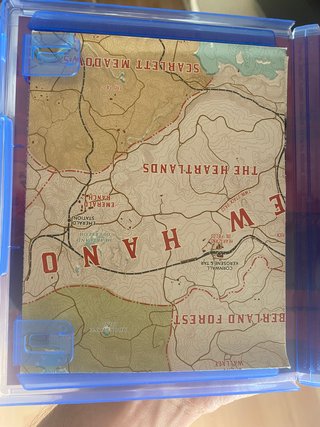 Red Dead Redemption 2 PS4 con mapa original