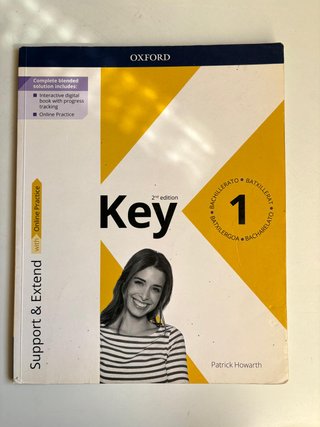 Libros de inglés Key 2o Edition 1o de Bachillerato