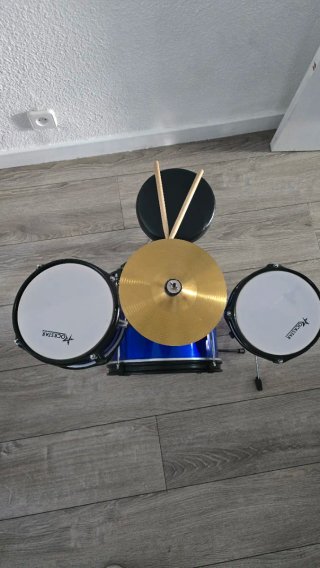 Batería Infantil Rockstar Music Azul
