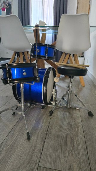 Batería Infantil Rockstar Music Azul