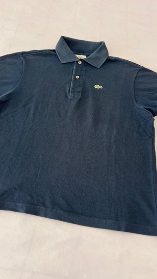 Polo Lacoste Mujer Azul Marino Talla S
