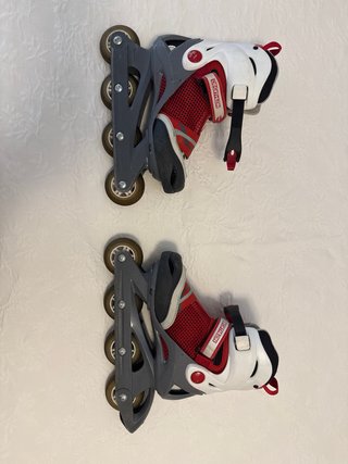 Patines Decathlon Rojos y Blancos Talla 36-38