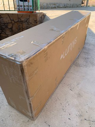 Divano da esterno Sklum 3 posti Beige/Marrone