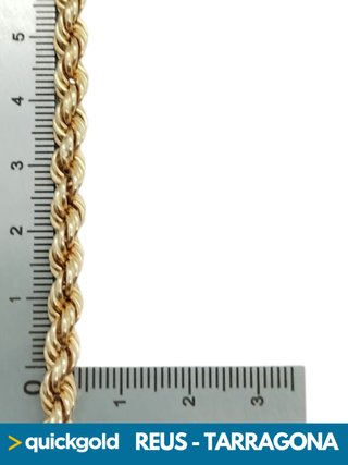 035-02-01005 CADENA SALOMONICA, ORO DE 18K