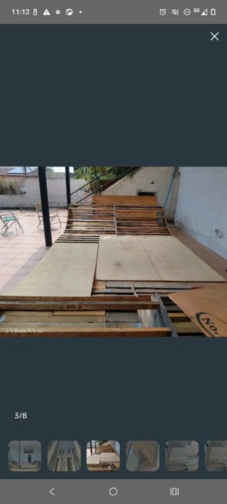 Rampa de skate de madera