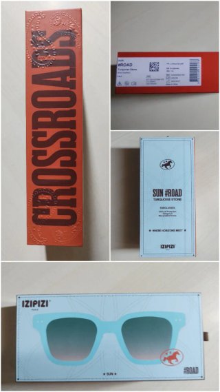 Izipizi oversize sunglasses Crossroads unisex