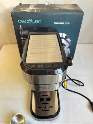 Cafetera Cecotec Cafelizzia Steel 1350W