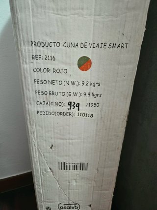 Cuna de viaje Smart
