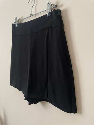 Falda pantalón negra