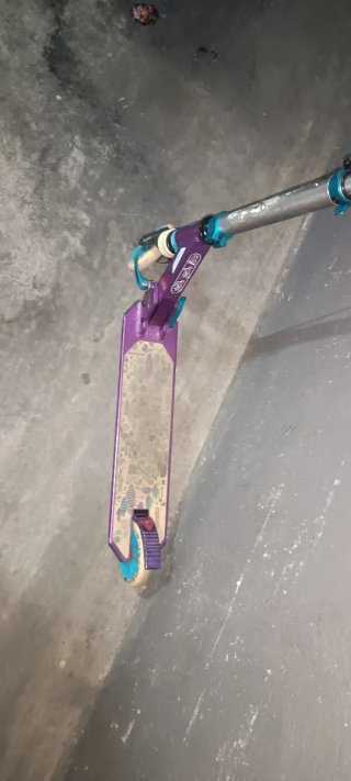 Patinete Decathlon Morado