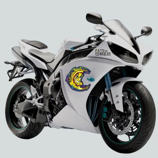 Pegatina/vinilo moto Valentino Rossi The Doctor