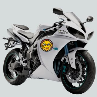 Pegatina/vinilo moto Valentino Rossi The Doctor