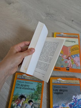 Lote 4 libros El Barco de Vapor SM
