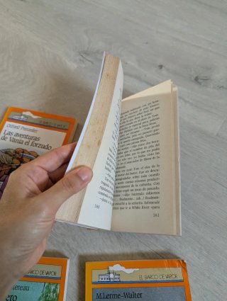 Lote 4 libros El Barco de Vapor SM