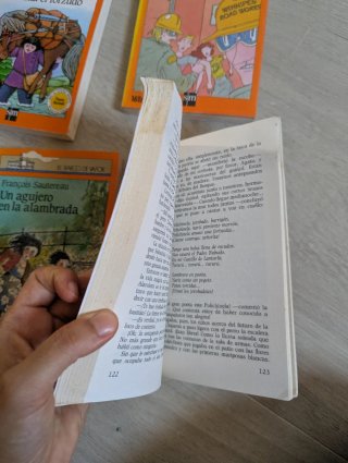 Lote 4 libros El Barco de Vapor SM