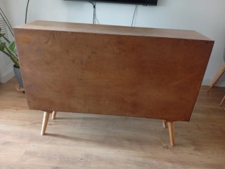 Mueble aparador Tv Retro Vintage Madera restaurado