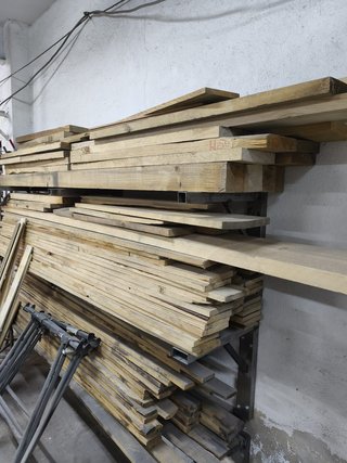 Peldaños a medida en madera