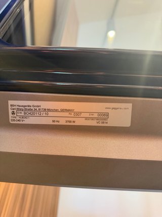 Horno, Microondas y Envasadora Gaggenau