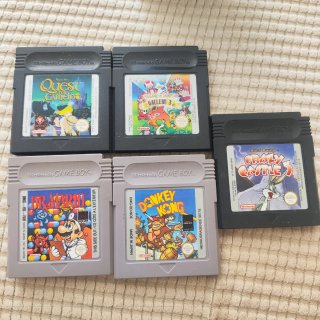 Lote 5 Giochi Game Boy: Dr. Mario, Donkey Kong, Bu