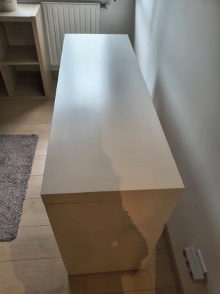 Mesa tocador o escritorio blanco
