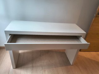 Mesa tocador o escritorio blanco