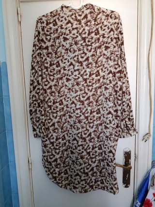Vestido estampado leopardo Kilky Talla Única