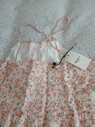 Vestido Pepe Jeans floral sin estrenar T.XS